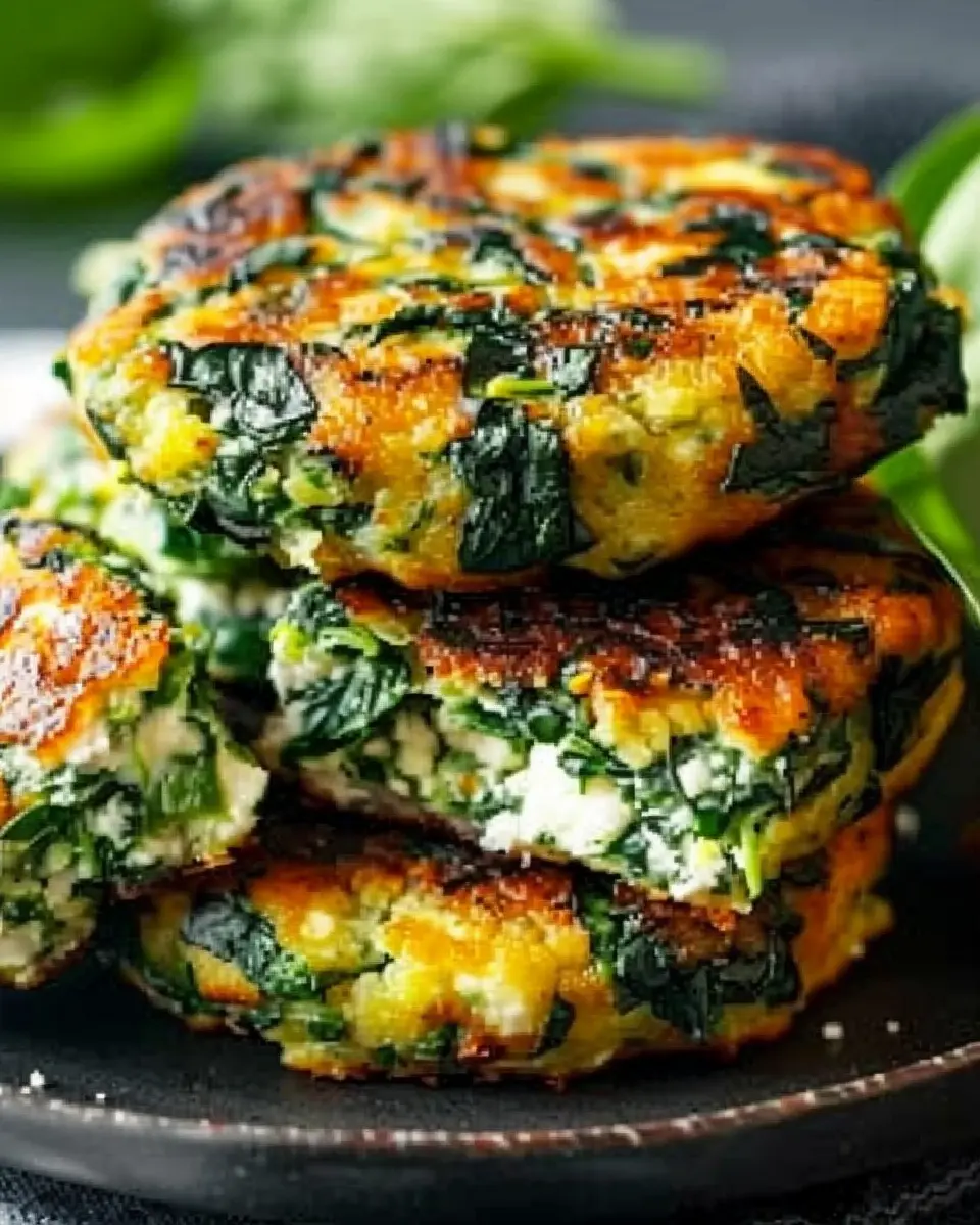 Delicious Easy Spinach and Feta Patties: The Quick Snack You’ll Love