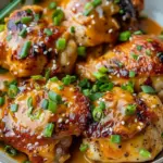 Skillet Bang Bang Chicken Thighs