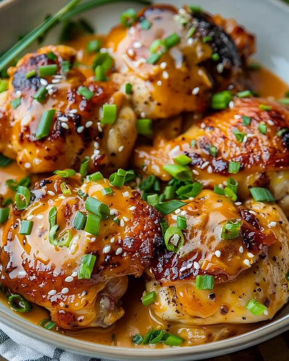 Skillet Bang Bang Chicken Thighs: Easy Recipe for Flavor Lovers