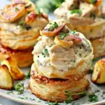 Impress Your Guests with This Elegant French-Inspired Creamy Chicken Vol-au-Vent Recipe