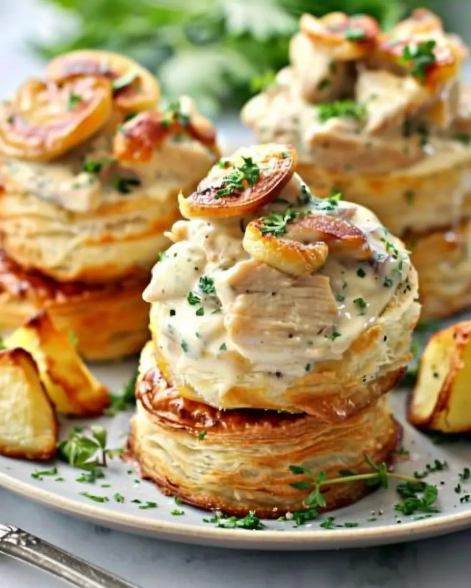 Creamy Chicken Vol-au-Vent: Impress Your Guests with Ease