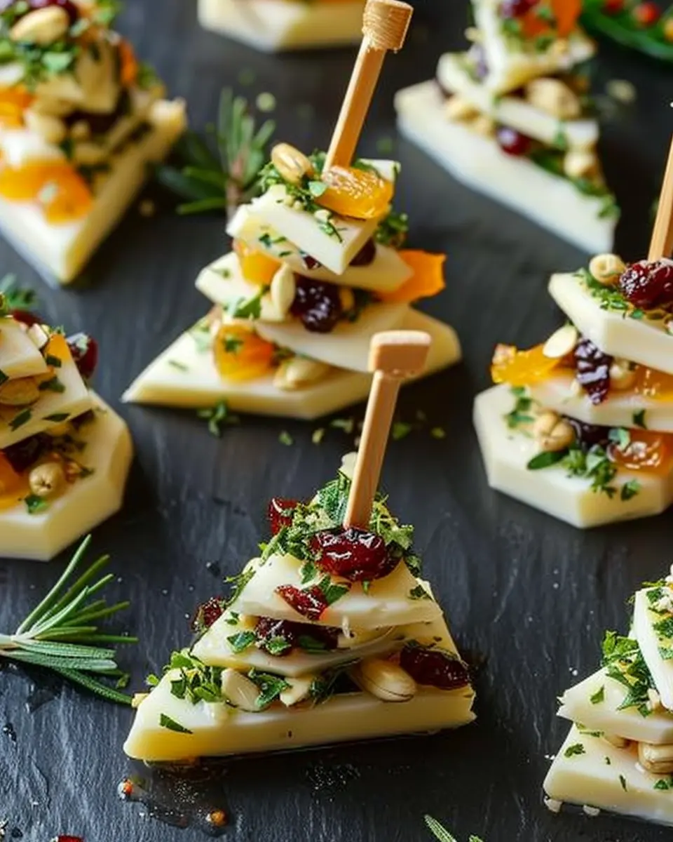 Mini Brie Christmas Trees: Easy Festive Appetizer Delight