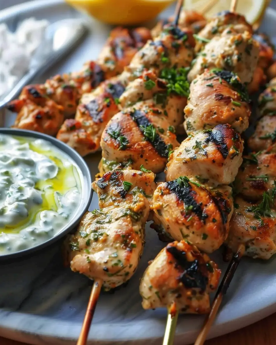 Greek Chicken Souvlaki with Tzatziki Sauce: 5 Bold Flavors to Love