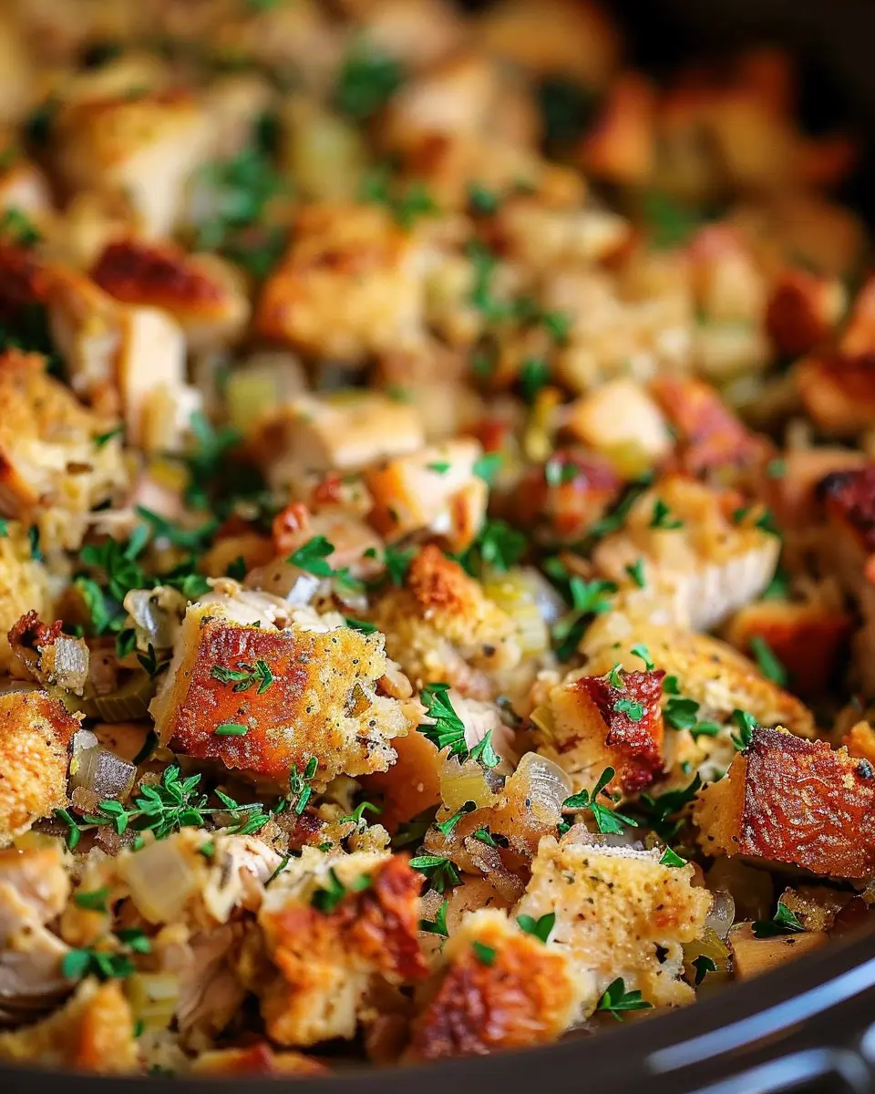 Crock Pot Chicken and Stuffing Dinner: Easy Comfort Food Delight