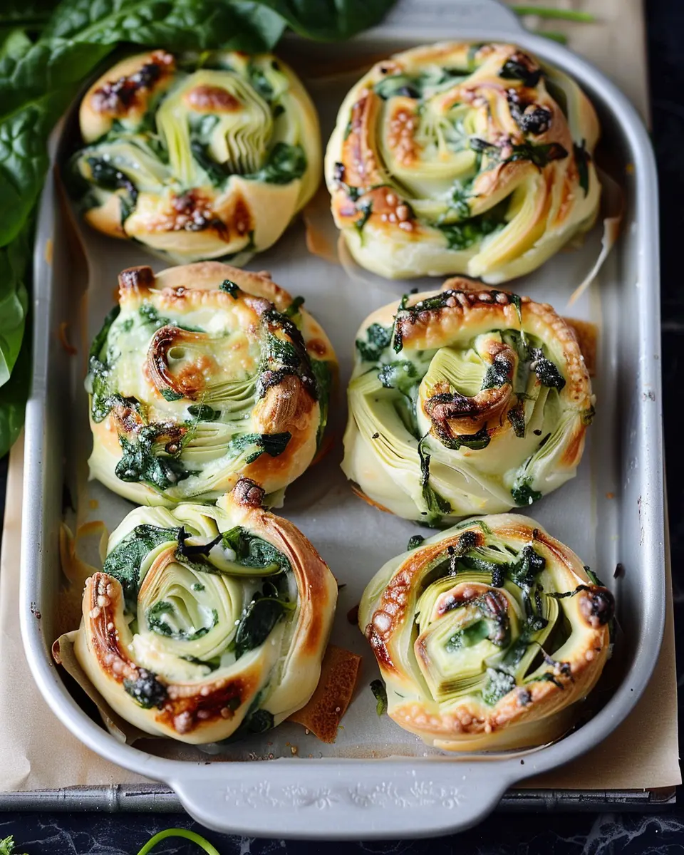 Spinach Artichoke Swirls: The Best Easy Recipe to Indulge In
