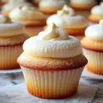 Japanese Cotton Cheesecake Cupcakes