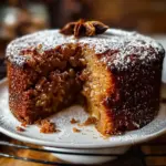 Spiced Apple Gingerbread Cake will warm your heart!