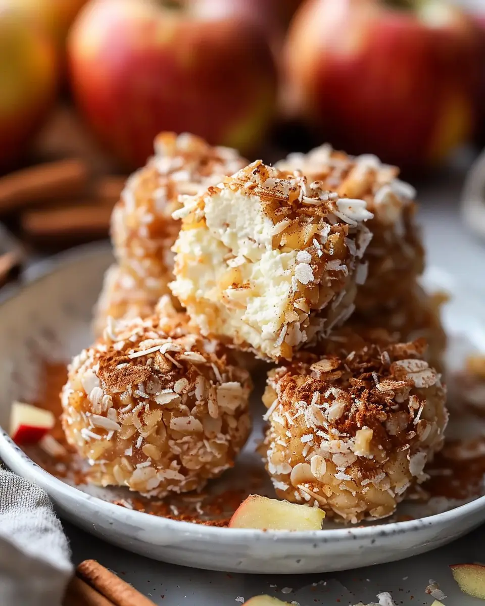 Cinnamon Apple Cottage Cheese Bites: A Cozy, Protein-Packed Delight