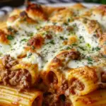 Baked Rigatoni Stuffed with Beef Ragu & Mozzarella: Discover the Secret to Perfect Comfort Food!