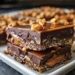 How to Make Caramel Chocolate Crunch Bars