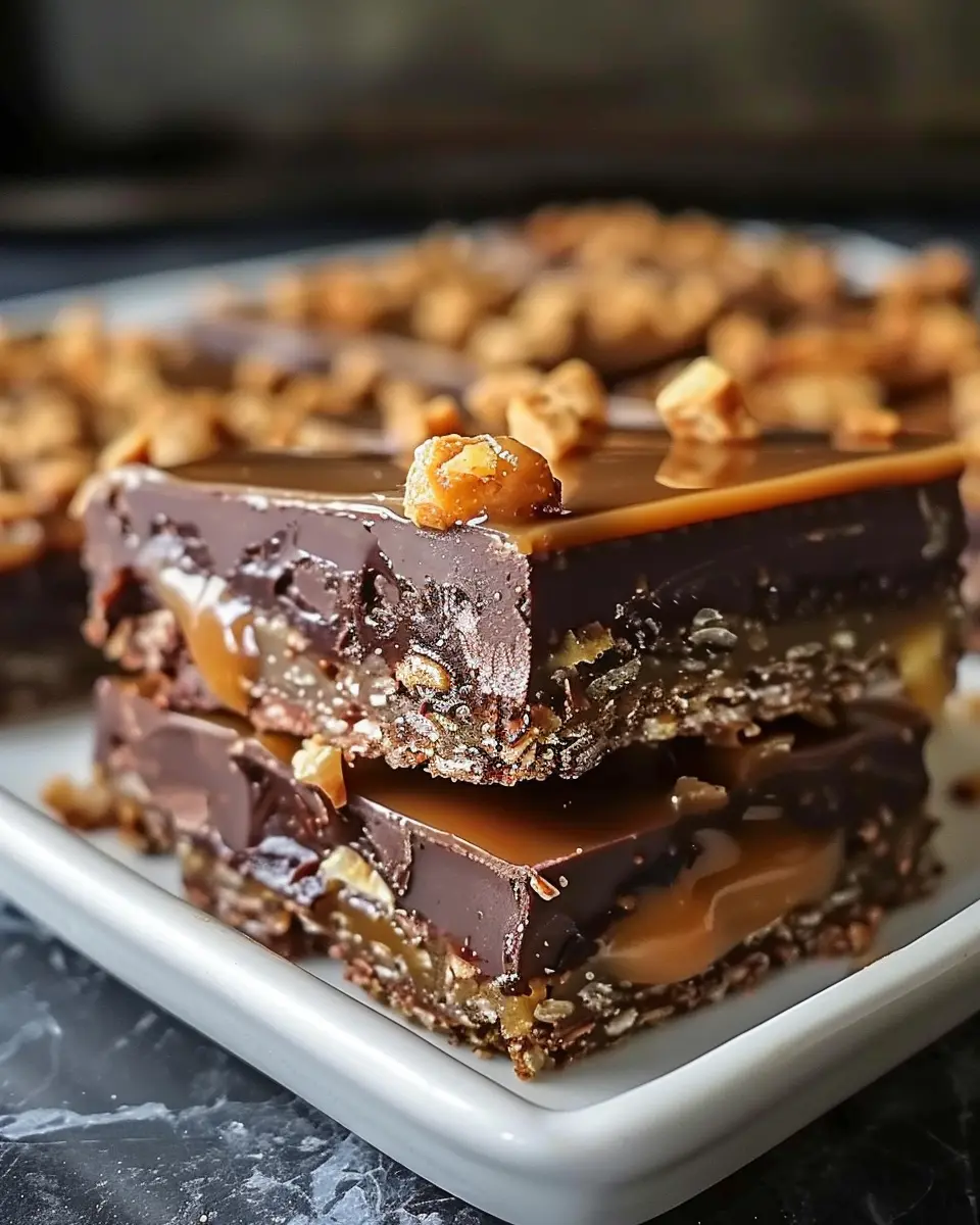 How to Make Caramel Chocolate Crunch Bars: A Sweet Indulgence at Home