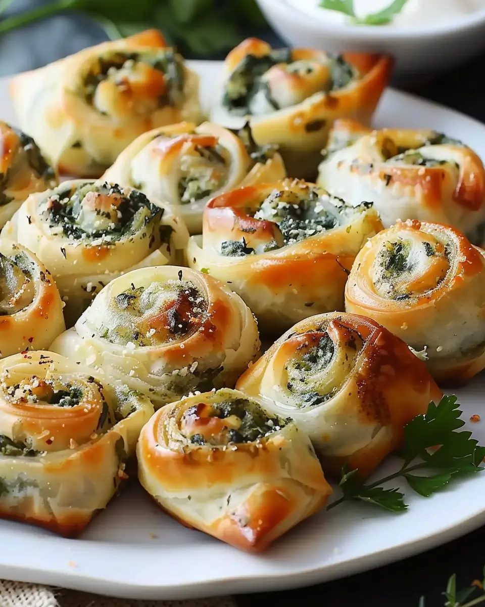 Spinach Feta Mini Rolls: Easy, Indulgent Appetizers You’ll Love