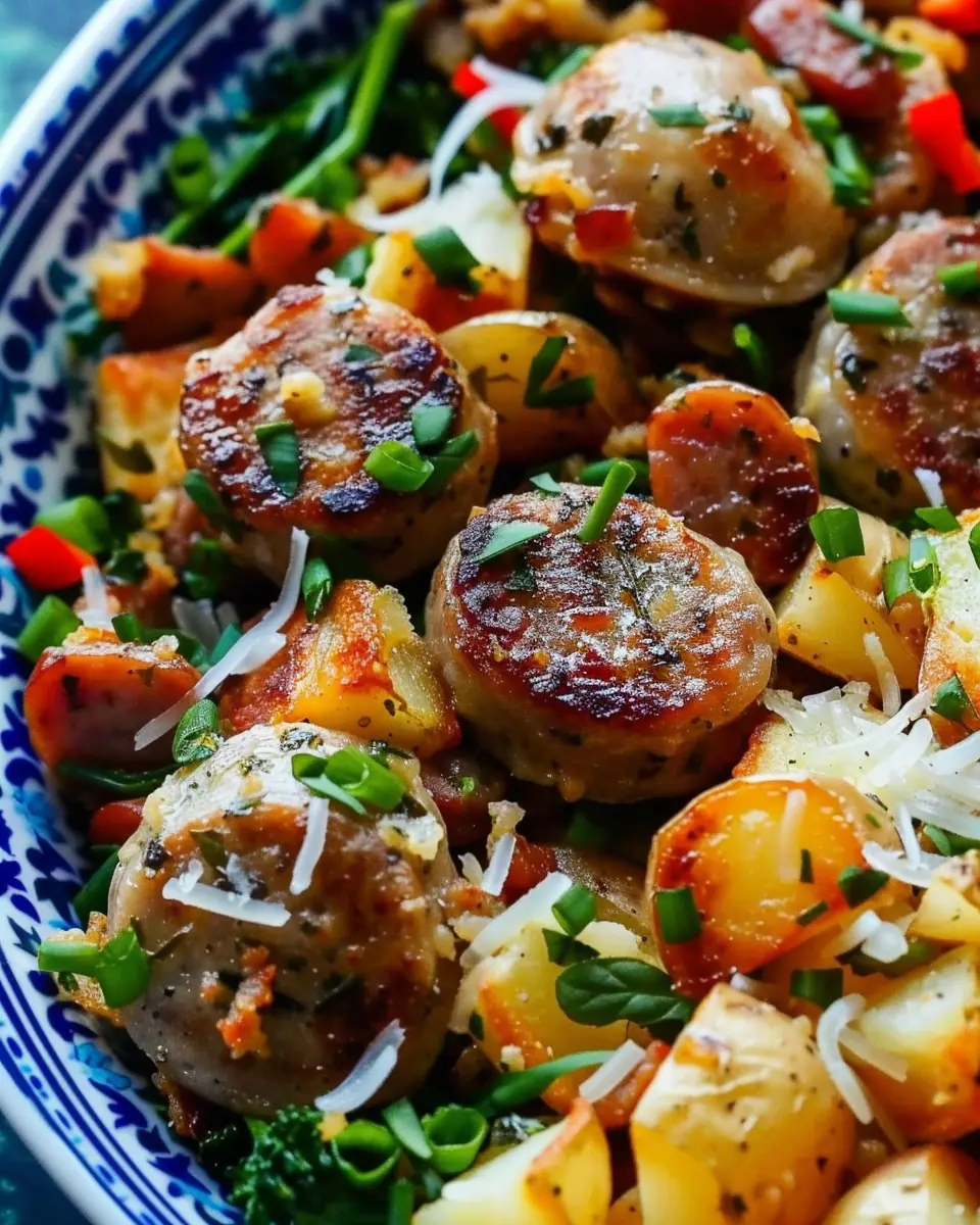 Sausage and Potato Meal Prep Breakfast Bowls for Easy Mornings