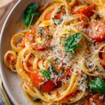 5-Ingredient Easy Cherry Tomato Pasta
