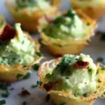 Cheddar Cups with Avocado Feta Mousse: An Incredible 7-Step Recipe