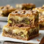 Pistachio Blondies