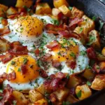 Bacon, Egg, and Potato Hash