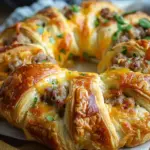 Easy Sausage and Cheese Crescent Ring Recipe for Cozy Gatherings