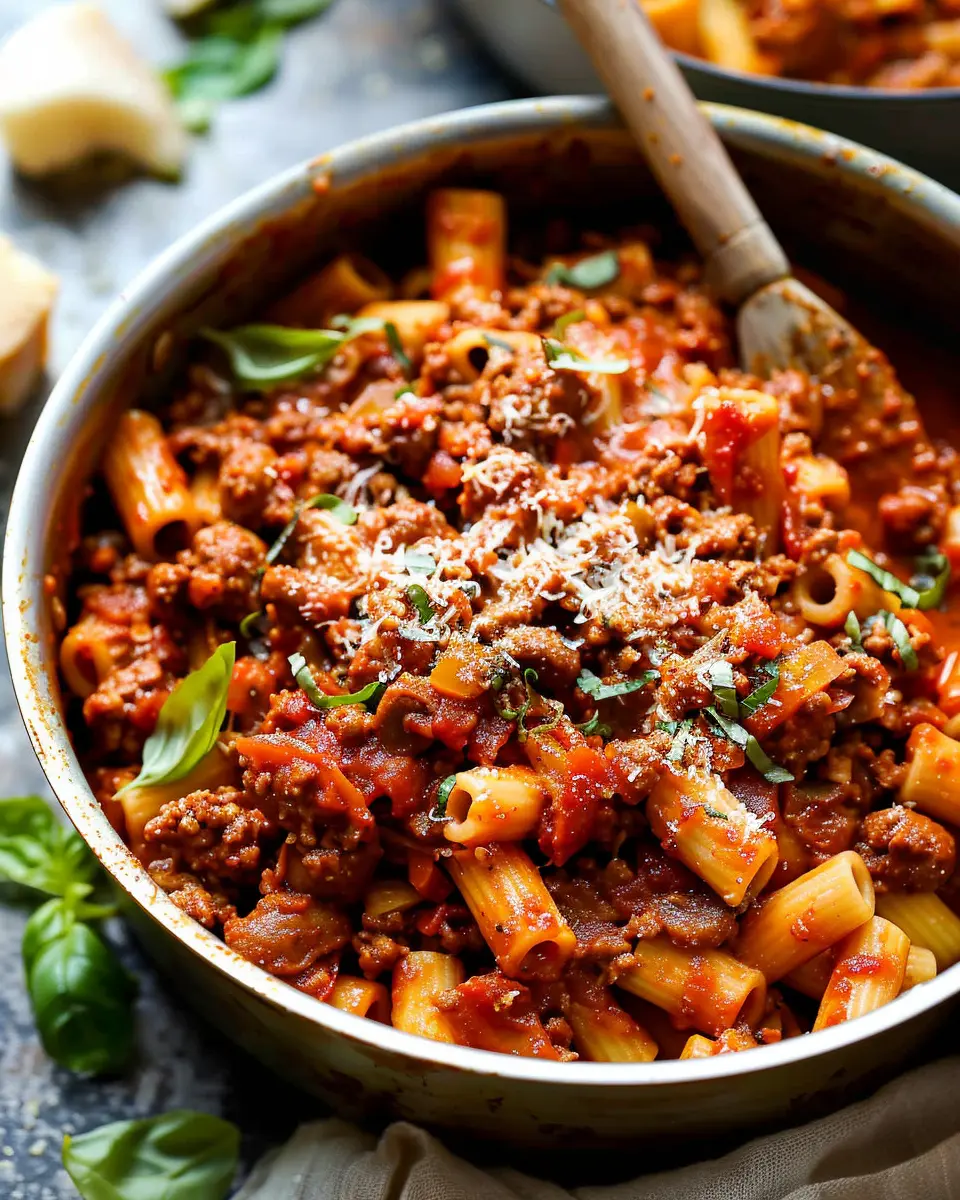 Slowly Simmered Italian Sausage Ragu: The Best Comfort Food Recipe