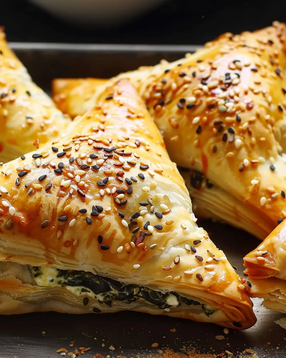 Spinach and Feta Bourekas: Easy Homemade Comfort Food Delights