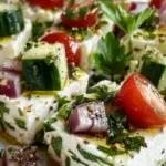 Feta Spieße mit Gurke Rezept