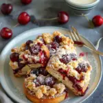 Cherry Streusel Pastries (German Kirschtaler)