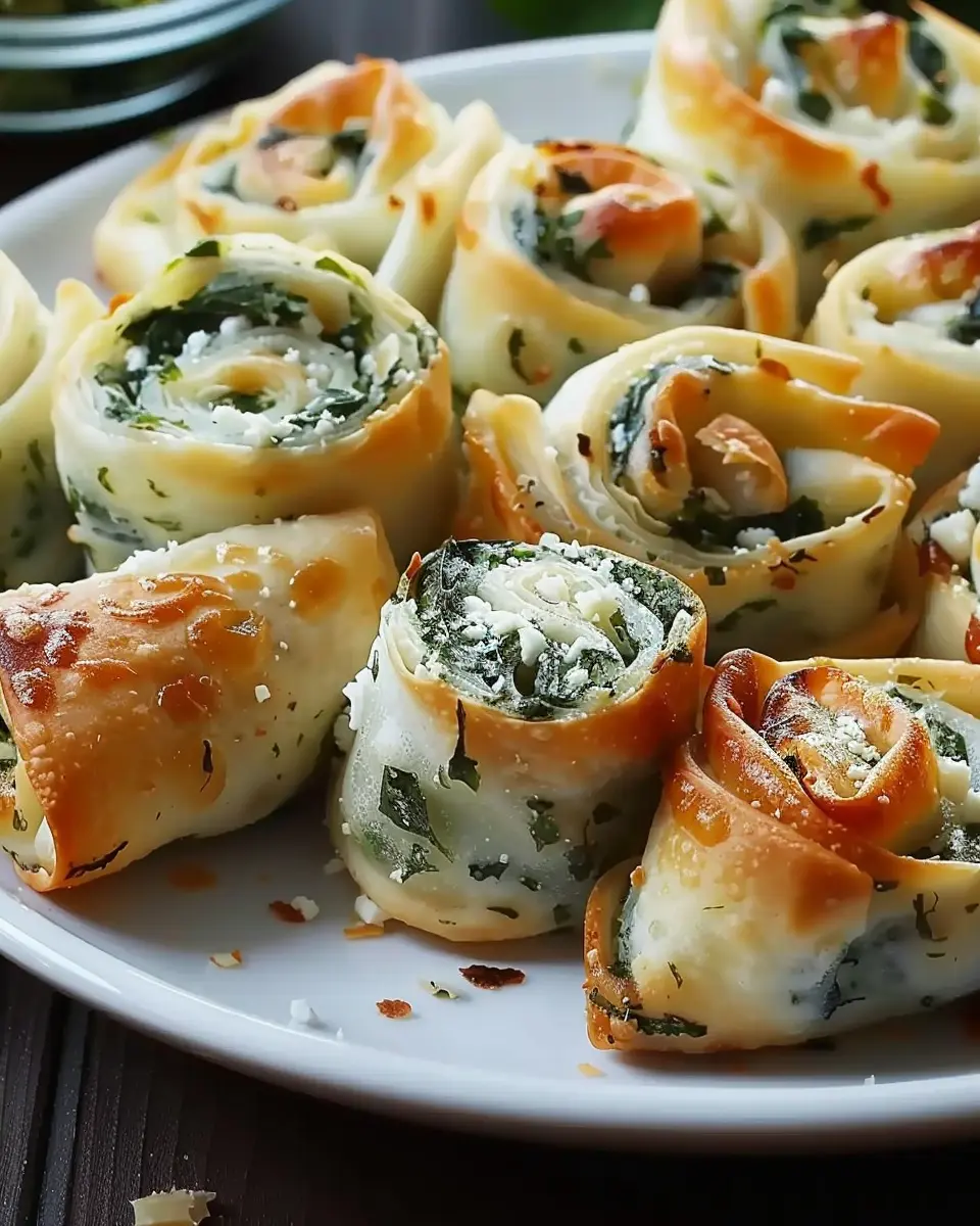 Spinach Feta Mini Rolls: The Best Easy Recipe for Appetizers