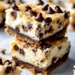 Chocolate Chip Cheesecake Bars