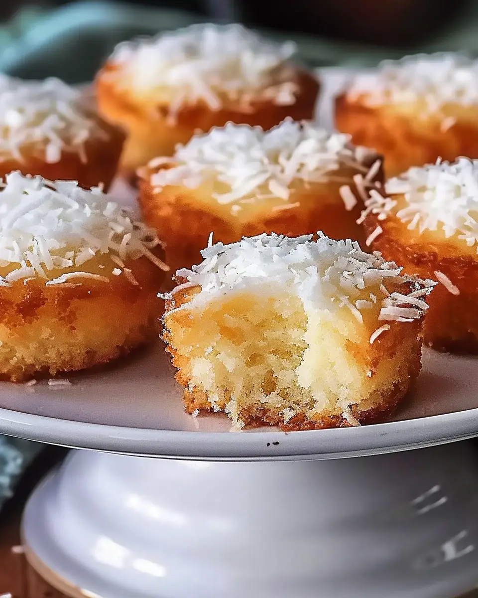 Heavenly Portuguese Coconut Cakes: Your Easy Tropical Delight