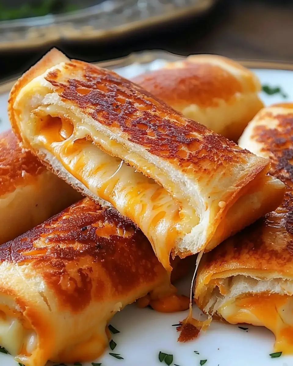 Grilled Cheese Roll Ups Recipe: Easy and Indulgent Comfort Food